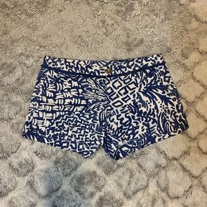 Lilly Pulitzer Indigo Home Slice Adie Shorts